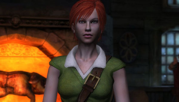 Shani dans The Witcher 1