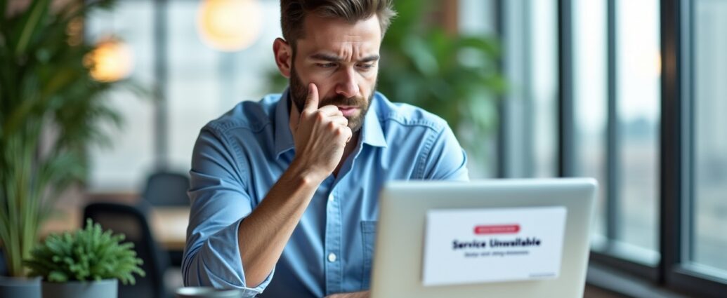 Service Indisponible : Que Faire en Cas d'Interruption ?